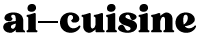 The Ai Cuisine Logo