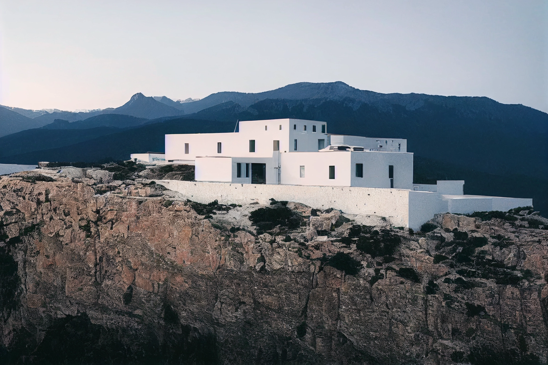 Damien 3 michellin stars minimalist restaurant on a high cliff 54a8b2c5 2e8e 4a38 ac3d 5072ccf5f16d